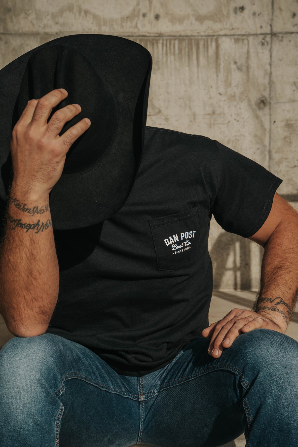 dan post classic tee - dan post boots