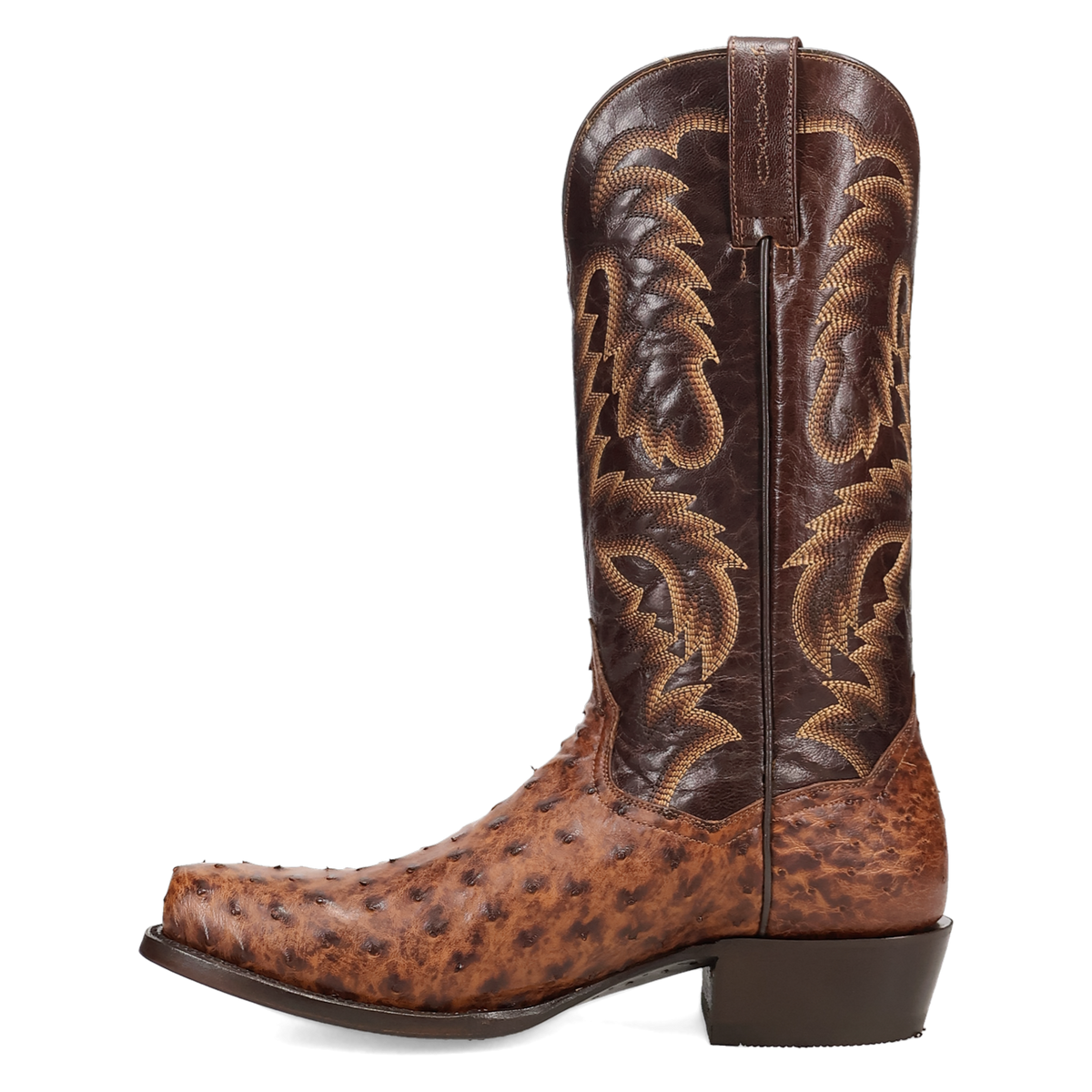 marco full quill ostrich boot - dan post boots